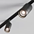 Sleek Track Lighting Solution 3D model small image 6