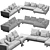 Minotti Dylan Set 8: Versatile Design 3D model small image 5