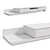 Sleek Japandi TV Stand 3D model small image 3