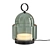 Sleek Domed Table Lamp 3D model small image 1