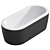 CEZARES SLIM CENTRAL Bathtub 3D Model 3D model small image 2