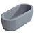 CEZARES SLIM CENTRAL Bathtub 3D Model 3D model small image 4