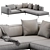 Flexform PERRY UP Sofa 2016 3D model small image 7