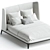 Elegant Flexform Dragonfly Bed 3D model small image 2