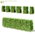 Versatile Modular Spiraea Hedge 3D model small image 1