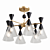 Traditional Pendant Light Fixture 3D model small image 4