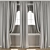  Vintage Curtain 3D Model 3D model small image 3