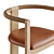 Meia Lua Armchair by Origin: Versatile Design 3D model small image 5