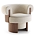  Modern Volta Armchair: Corona Render 3D model small image 1
