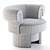  Modern Volta Armchair: Corona Render 3D model small image 3