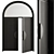 Elegant Arched Door Model 102 3D model small image 2