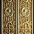 Baroque Carved Classic Door 3D model small image 3