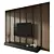 Modern TV Wall Set 008 3D model small image 2