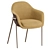 Marelli Chia Metal Chair: Modern Elegance 3D model small image 4