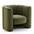 Elegant Mila Chair: 3D Model 3D model small image 2
