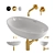 OMNIRES Shell Y Basin Set 3D model small image 2