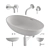 OMNIRES Shell Y Basin Set 3D model small image 5