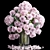 Unique title for the product: Spring Blooms Glass Vase Set 3D model small image 1