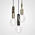 ImperiumLoft Hanging Pendant Light 3D model small image 2