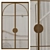 Contemporary Entrance Door Set24 3D model small image 1