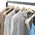 Modern Clothing Rack Furniture Set 3D model small image 3