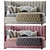 Modern Lipstik Bed 2017 3D model small image 2