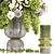 Spring Green Floral Bouquet 3D model small image 2