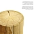 Natural Pine Bedside Cabinet 3D model small image 4