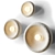 Sleek SONIAH Medium Sconce 3D model small image 1