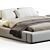Sleek Low Bed Mapped UV 3D model small image 2