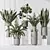 Modern Indoor Plant Set Collection 3D model small image 2