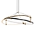 Elegant LED Pendant Light Diana 3D model small image 2