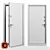 Ultimate Cold-Proof Outdoor Door 3D model small image 3