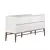 Modern Grey Sideboard with Walnut Veneer 3D model small image 2