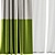 Modern Curtain Set M60 3D model small image 2