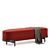 Modern Colorful Barry Bench 3D model small image 4