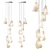 Petal Path Pendant Lamp BOCCI 3D model small image 1