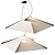 Modern Elegance: Salina Suspension Lamp 3D model small image 1