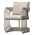 Sette Garden Rao Chair 3D model small image 1