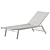 Stylish Outdoor Sunbed Settee 3D model small image 2