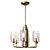 Kichler QN-KIMROSE6-BNB Chandelier Fixture 3D model small image 1