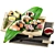 Japanese Food Set1 in Magewappa 3D model small image 4