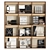 Versatile Bookshelf for Modern Interiors 3D model small image 3