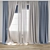 Title: 3D Curtain Model Set 3D model small image 1