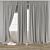 Title: 3D Curtain Model Set 3D model small image 3