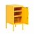 Metal Bedside Locker Mustard 3D model small image 2