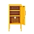 Metal Bedside Locker Mustard 3D model small image 3