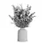 Winter Eucalyptus Rose Bouquet 3D model small image 7