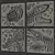 DIY Fossil Art Kit Collection 3D model small image 6