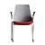 Ergonomic 3D Sayl Chair Replica 3D model small image 5